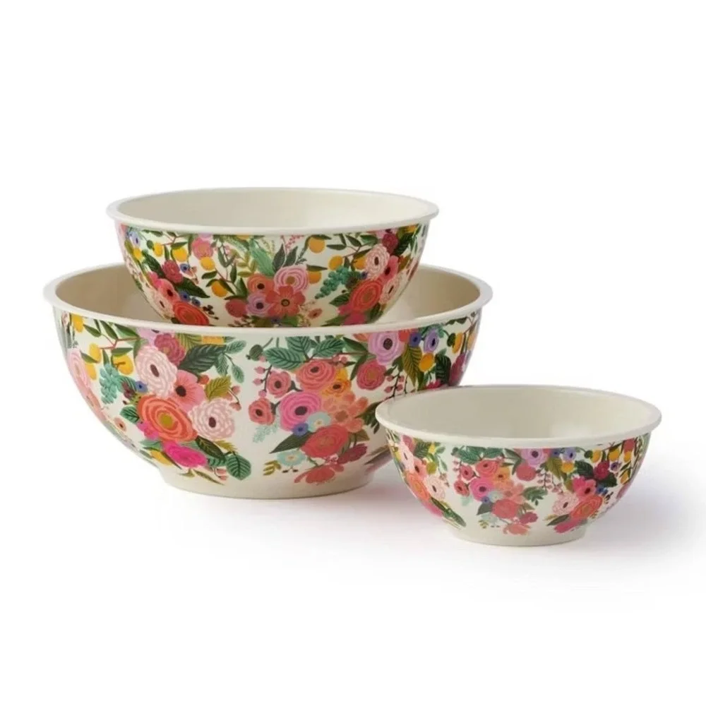 Rifle Paper Co.‎ Garden Party 3pc Melamine Mixing Bowl Set - Target